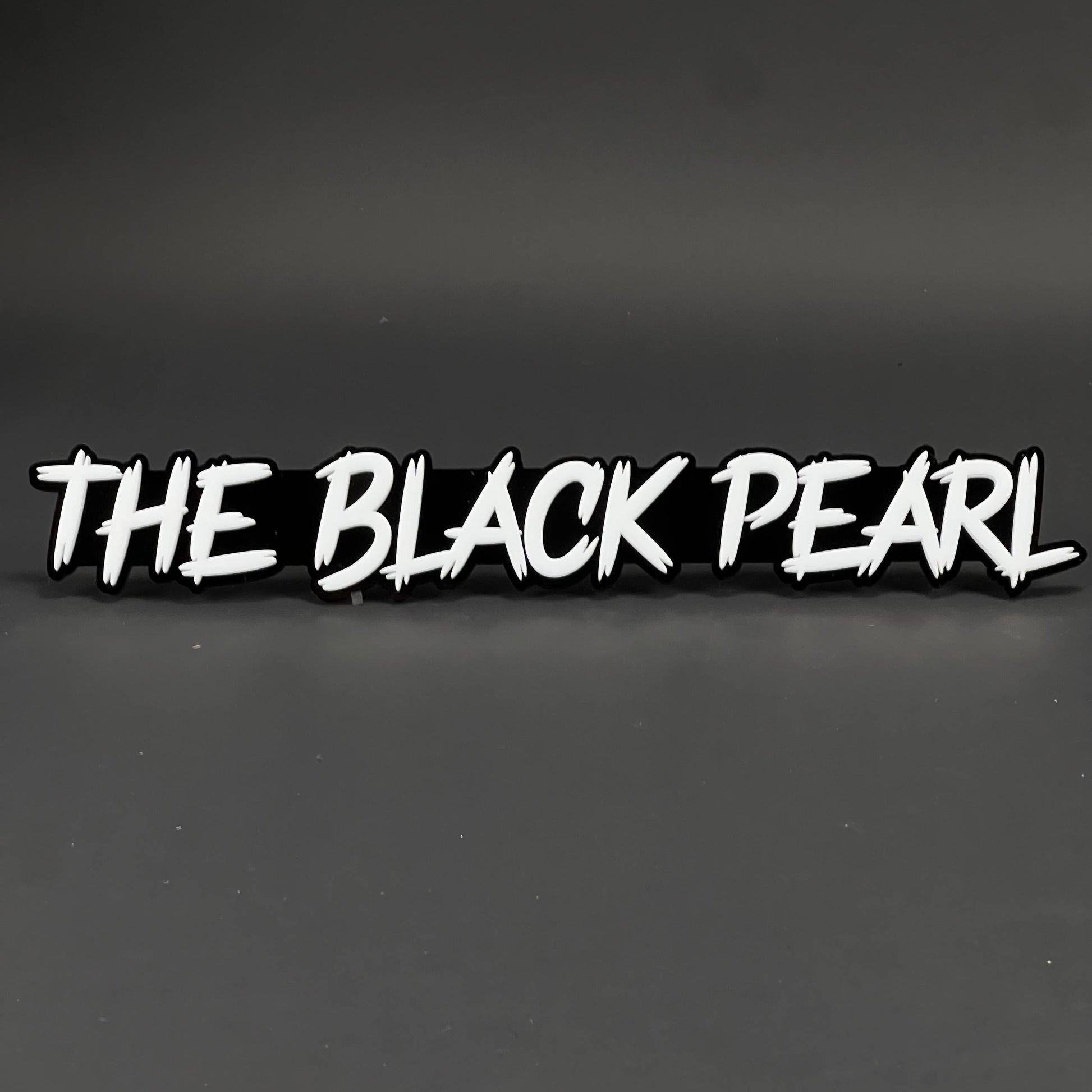 1PC THE BLACK PEARL 3D Acrylic Badge - Car Truck Emblem Fender Sticker