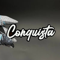 1PC Conquista 3D Acrylic Badge - Car Truck Emblem Fender Tailgate Trunk Sticker