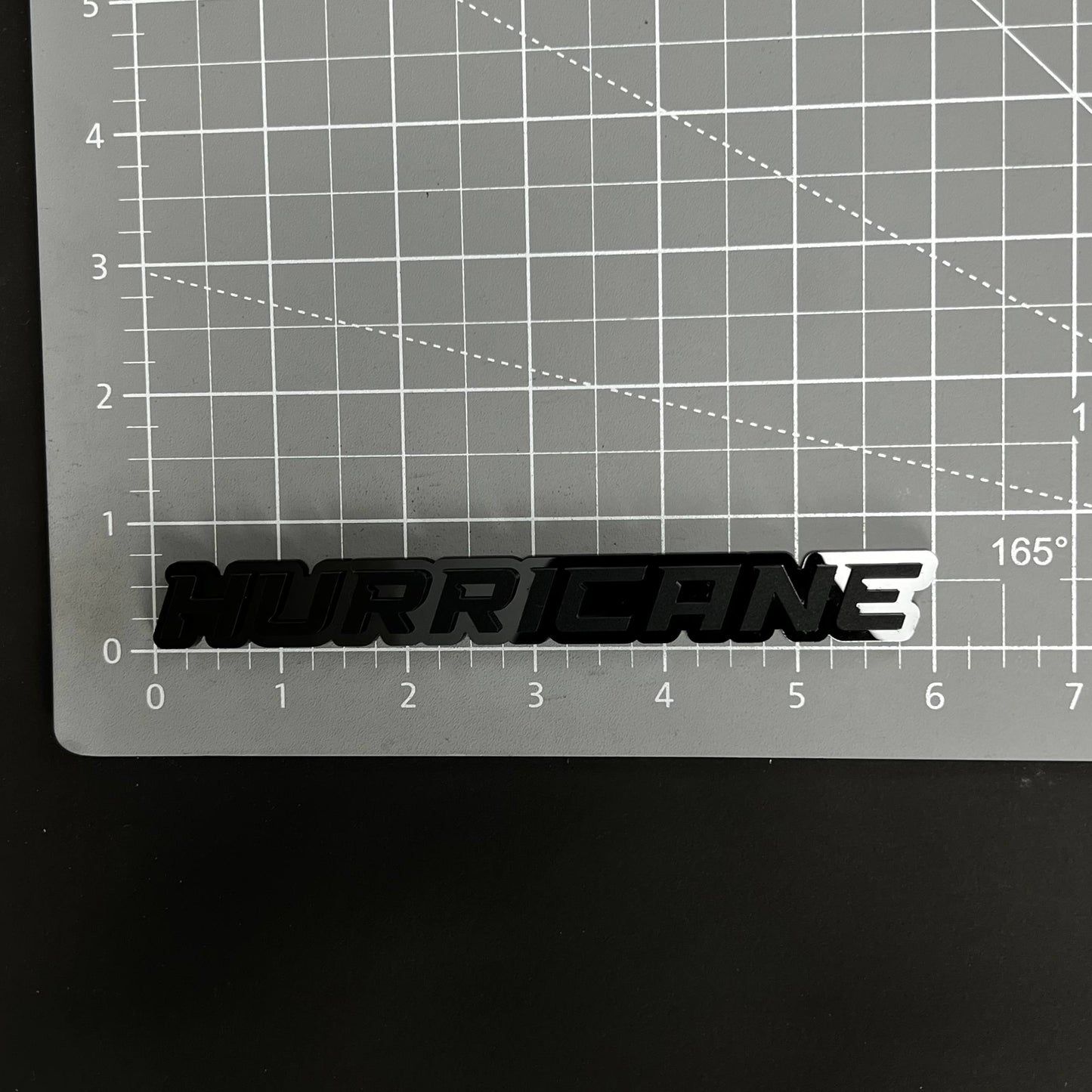 1PC HURRICANE 3D Acrylic Badge - Car Truck Emblem Fender Tailgate Trunk Sticker