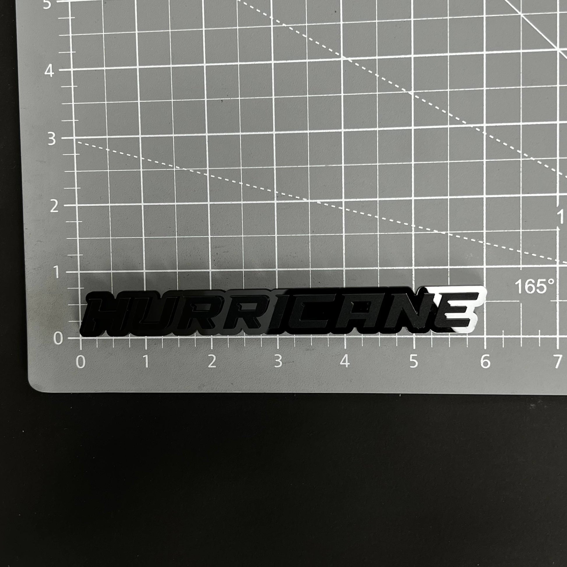 1PC HURRICANE 3D Acrylic Badge - Car Truck Emblem Fender Tailgate Trunk Sticker