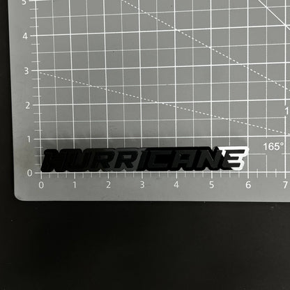 1PC HURRICANE 3D Acrylic Badge - Car Truck Emblem Fender Tailgate Trunk Sticker