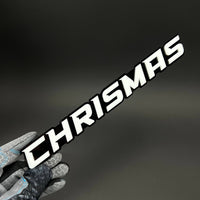 1PC CHRISMAS 3D Acrylic Badge - Car Truck Emblem Fender Tailgate Trunk Sticker