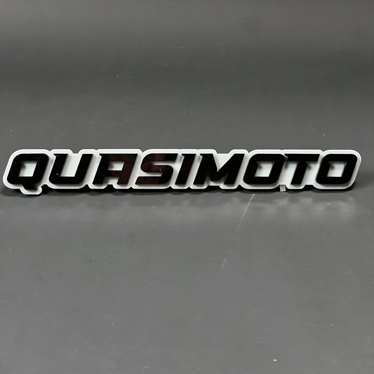 1PC QUASIMOTO 3D Acrylic Badge - Car Truck Emblem Fender Tailgate Trunk Sticker