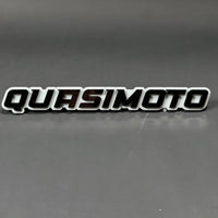 1PC QUASIMOTO 3D Acrylic Badge - Car Truck Emblem Fender Tailgate Trunk Sticker