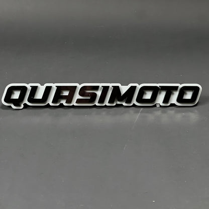 1PC QUASIMOTO 3D Acrylic Badge - Car Truck Emblem Fender Tailgate Trunk Sticker