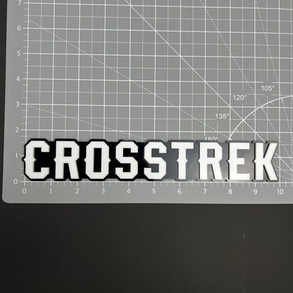 1PC CROSSTREK 3D Acrylic Badge - Car Truck Emblem Fender Tailgate Trunk Sticker