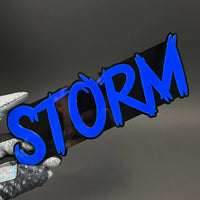 1PC STORM 3D Acrylic Badge - Car Truck Emblem Fender Tailgate Trunk Sticker