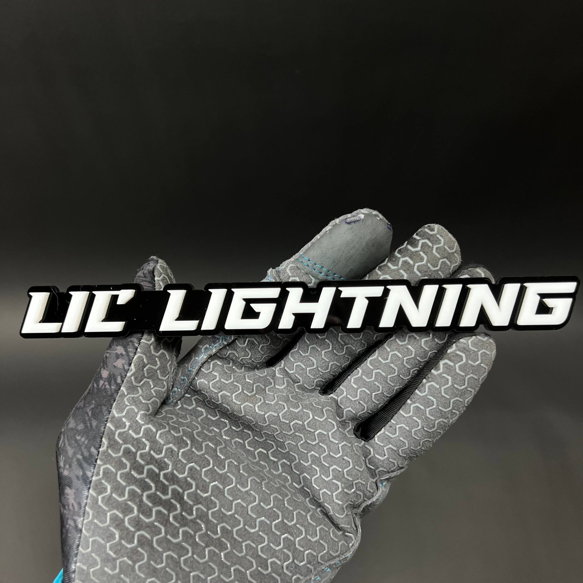 1PC LIL LIGHTNING 3D Acrylic Badge - Car Truck Emblem Fender Sticker