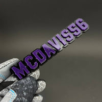 1PC MCDAVIS56 3D Acrylic Badge - Car Truck Emblem Fender Tailgate Trunk Sticker
