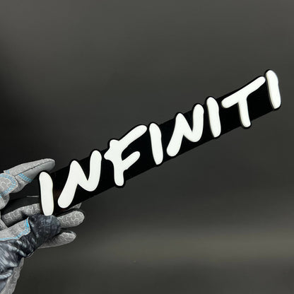 1PC INFINITI 3D Acrylic Badge - Car Truck Emblem Fender Tailgate Trunk Sticker