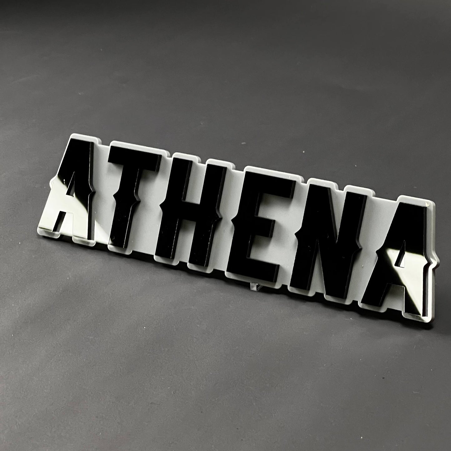 1PC ATHENA 3D Acrylic Badge - Car Truck Emblem Fender Tailgate Trunk Sticker