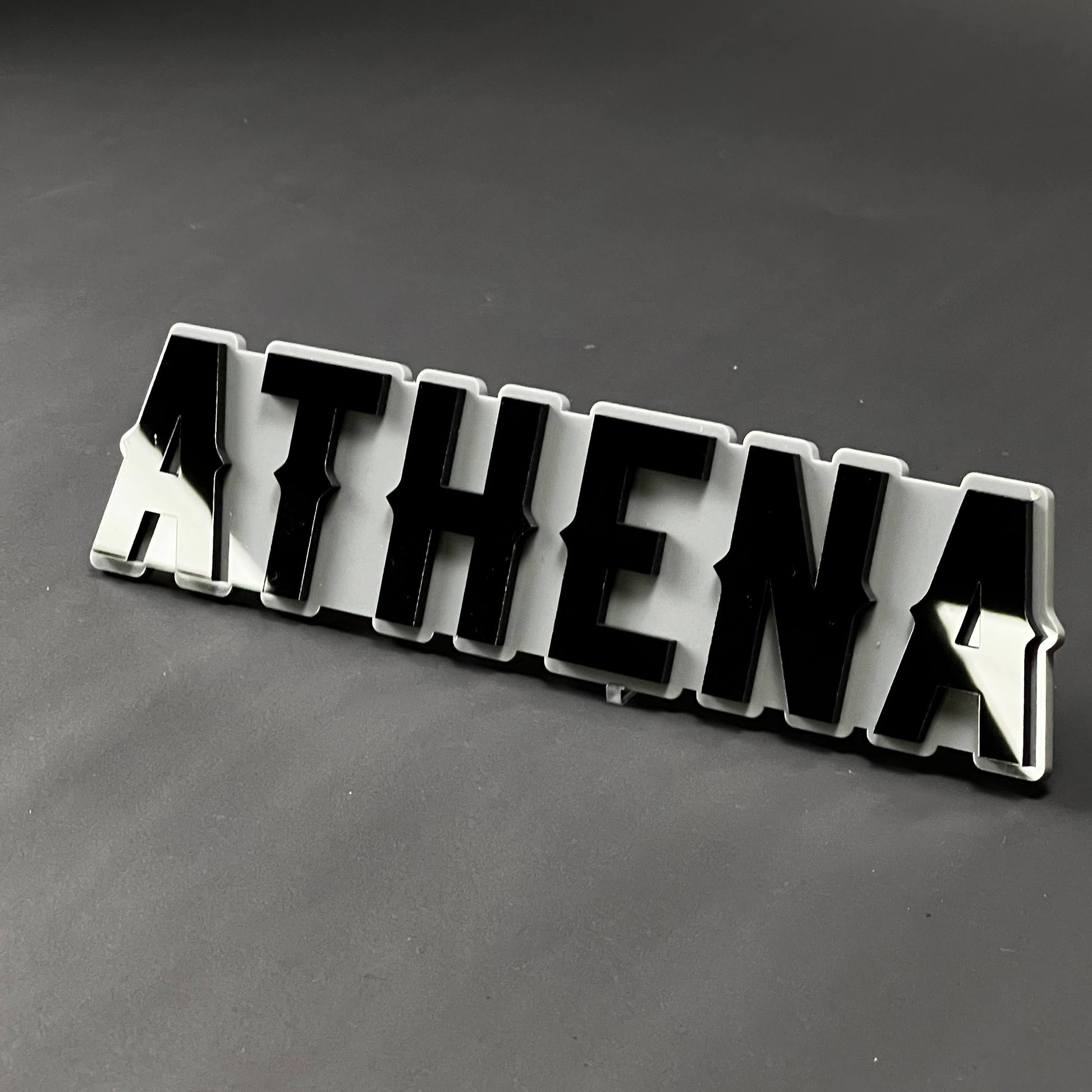 1PC ATHENA 3D Acrylic Badge - Car Truck Emblem Fender Tailgate Trunk Sticker
