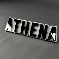 1PC ATHENA 3D Acrylic Badge - Car Truck Emblem Fender Tailgate Trunk Sticker