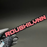 1PC ROUSHILYNN 3D Acrylic Badge - Car Truck Emblem Fender Tailgate Trunk Sticker