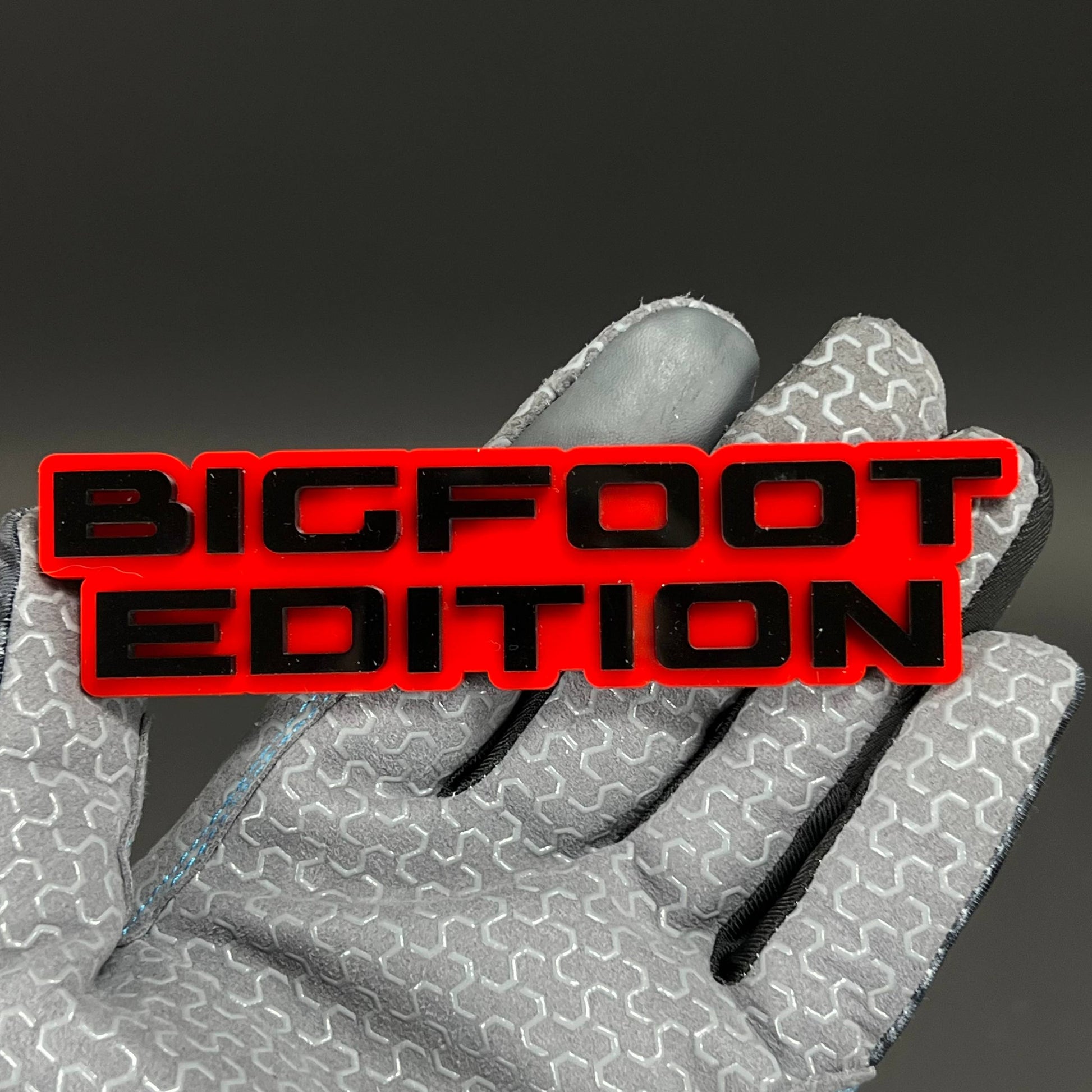 1PC BIGFOOT EDITION 3D Acrylic Badge - Car Truck Emblem Fender Sticker