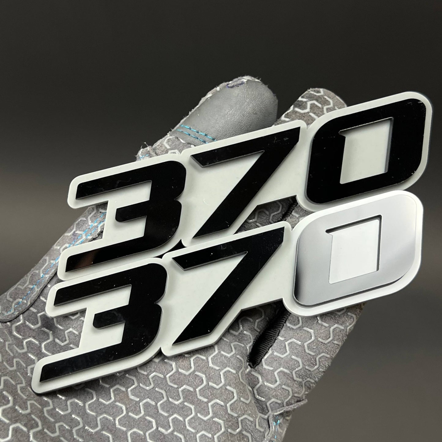 1PC 370 3D Acrylic Badge - Car Truck Emblem Fender Tailgate Trunk Sticker