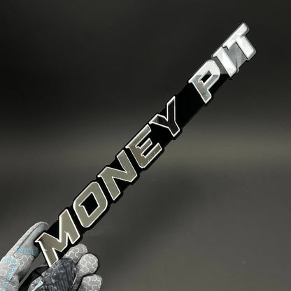 1PC MONEY PIT 3D Acrylic Badge - Car Truck Emblem Fender Tailgate Trunk Sticker