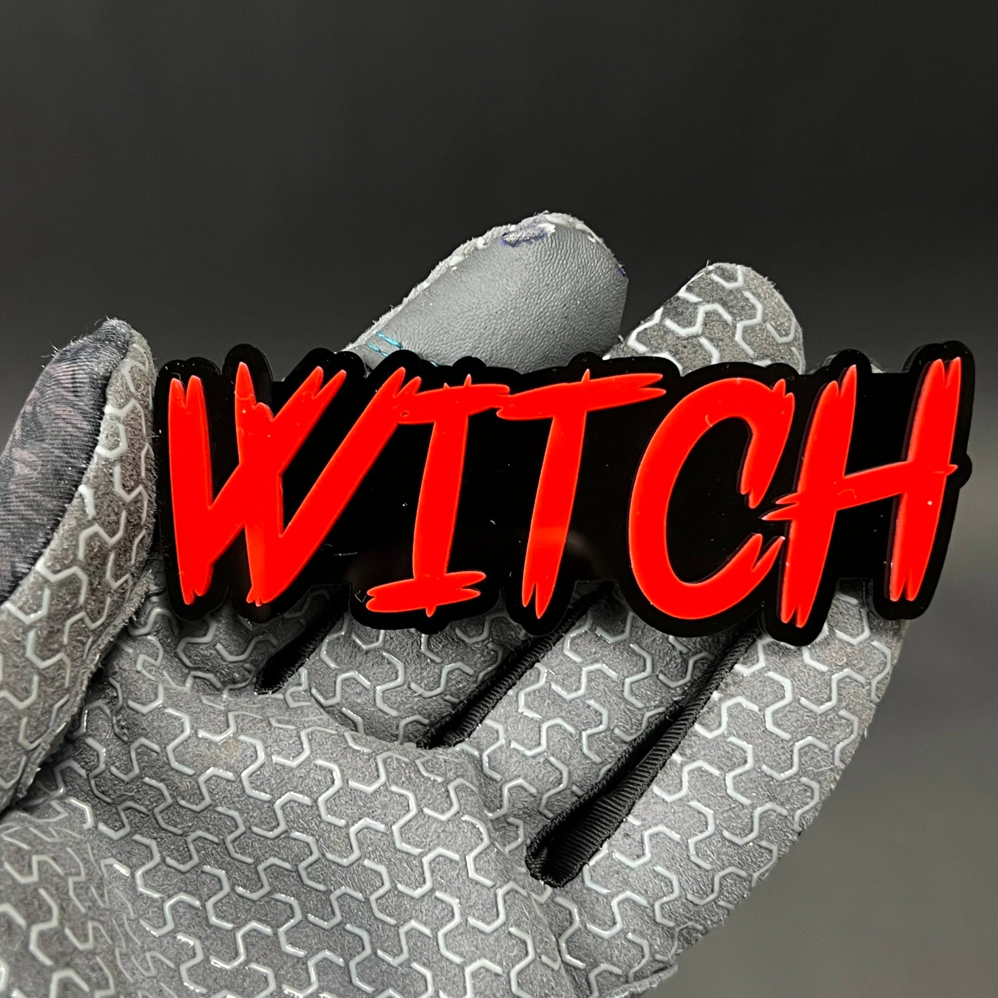 1PC WITCH 3D Acrylic Badge - Car Truck Emblem Fender Tailgate Trunk Sticker