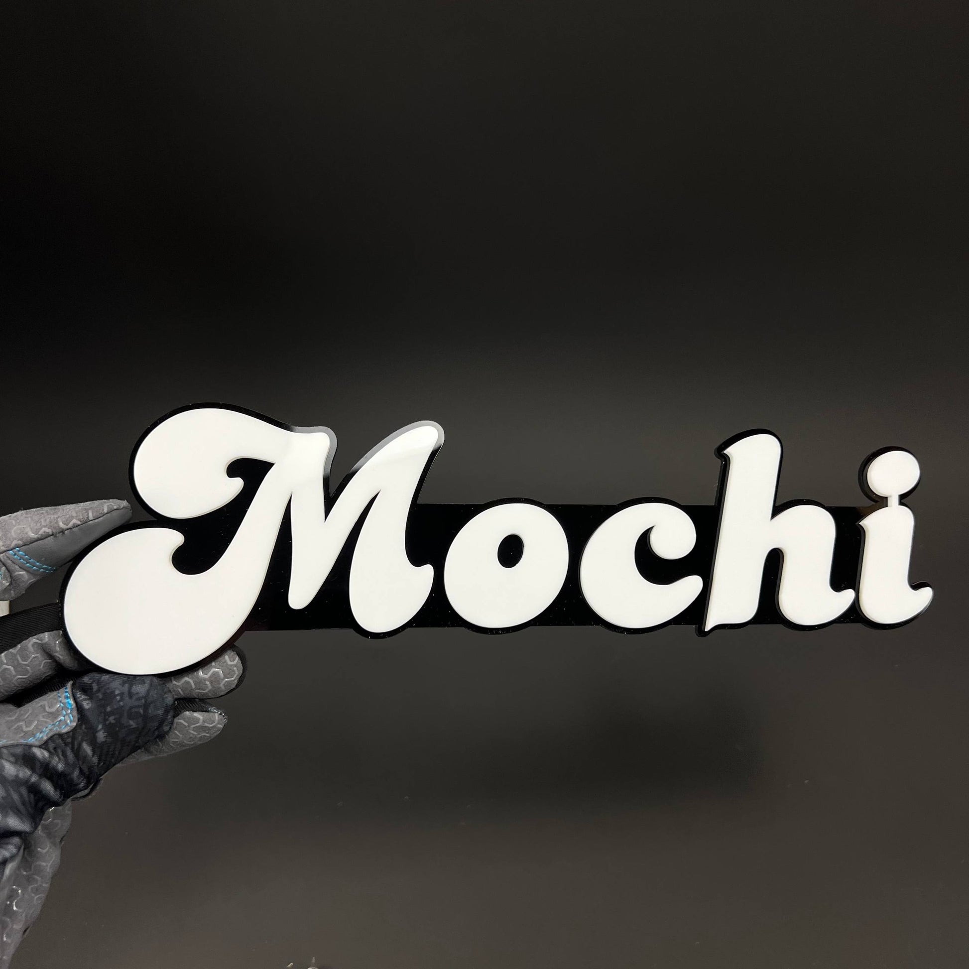 1PC Mochi 3D Acrylic Badge - Car Truck Emblem Fender Tailgate Trunk Sticker