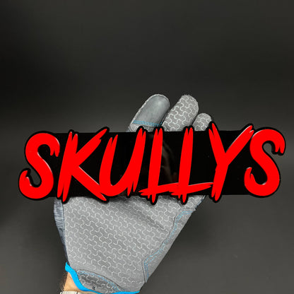 1PC SKULLYS 3D Acrylic Badge - Car Truck Emblem Fender Tailgate Trunk Sticker