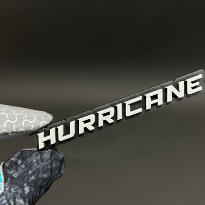 1PC HURRICANE 3D Acrylic Badge - Car Truck Emblem Fender Tailgate Trunk Sticker