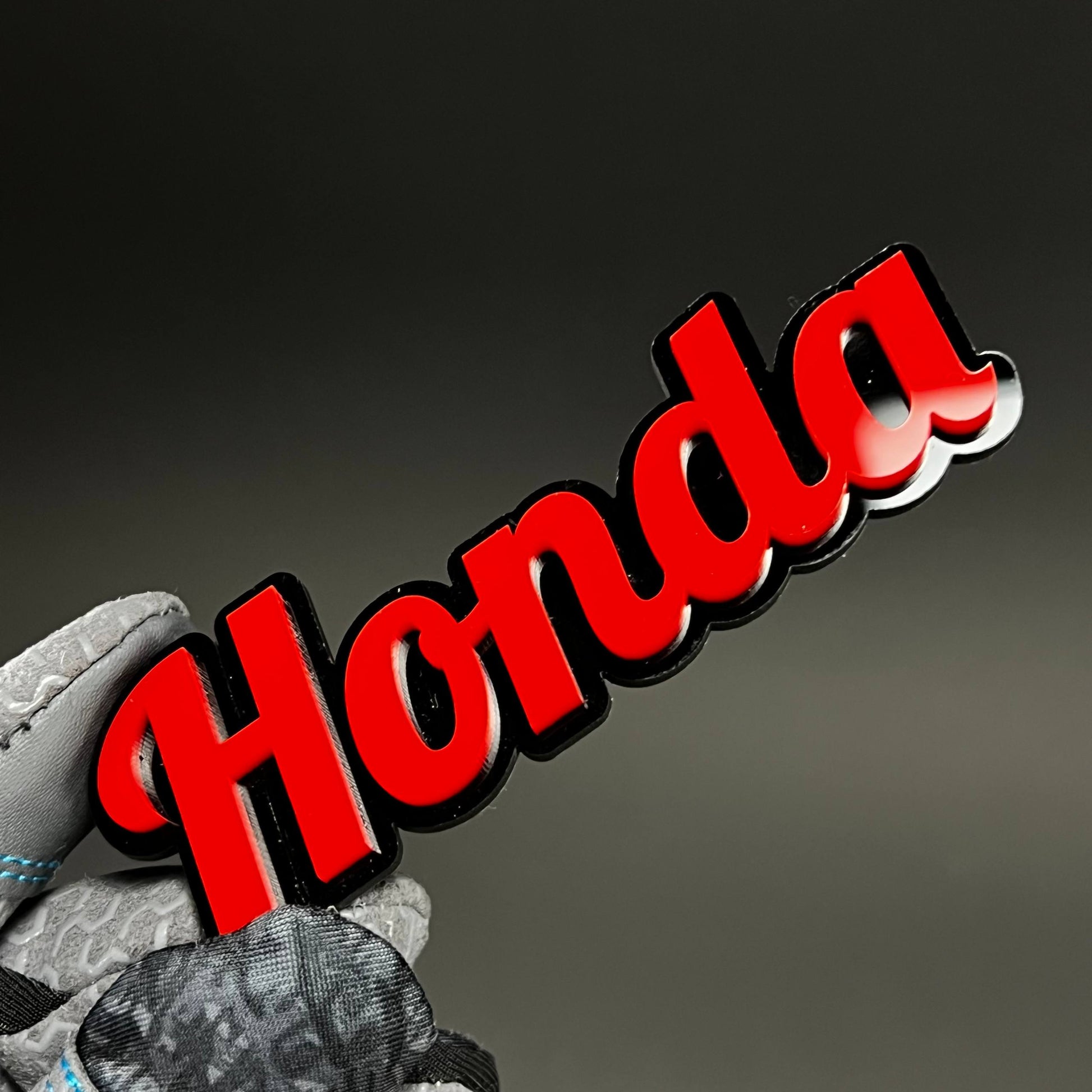 1PC Honda 3D Acrylic Badge - Car Truck Emblem Fender Tailgate Trunk Sticker