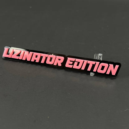 1PC LIZINATOR EDITION 3D Acrylic Badge - Car Truck Emblem Fender Sticker