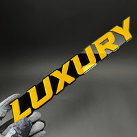 1PC LUXURY 3D Acrylic Badge - Car Truck Emblem Fender Tailgate Trunk Sticker