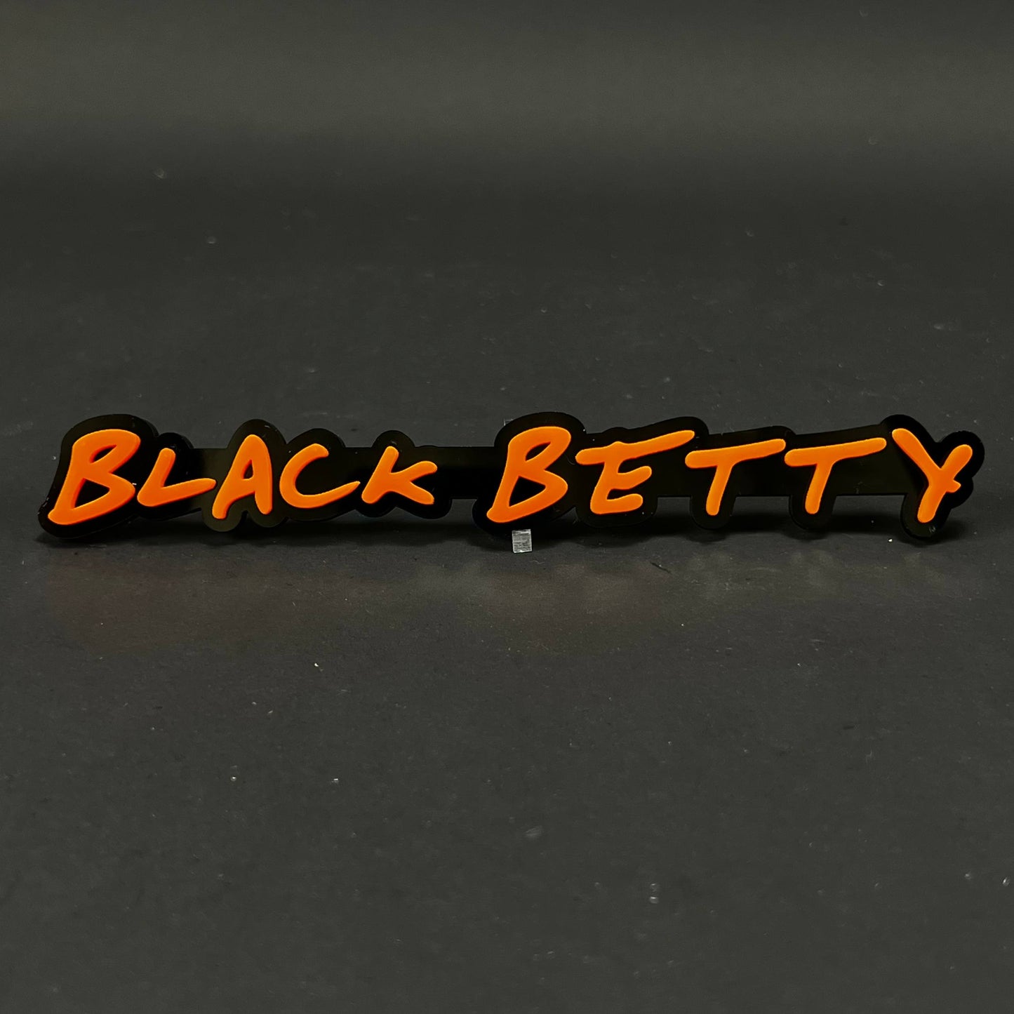 1PC Black Betty 3D Acrylic Badge - Car Truck Emblem Fender Sticker