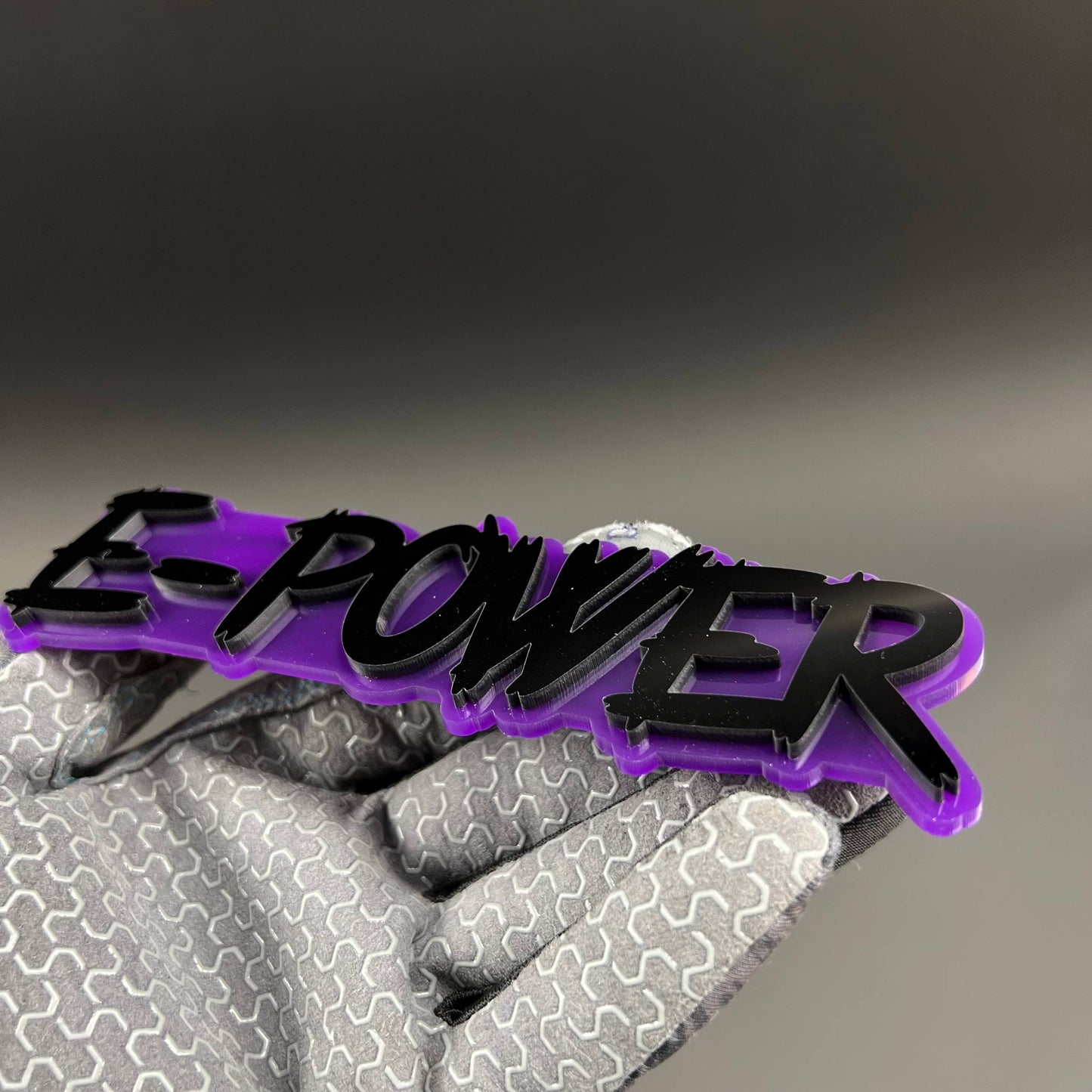 1PC E-POWER 3D Acrylic Badge - Car Truck Emblem Fender Tailgate Trunk Sticker