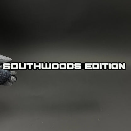 1PC SOUTHWOODS EDITION 3D Acrylic Badge - Car Truck Emblem Fender Sticker