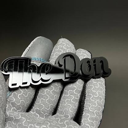 1PC The Don 3D Acrylic Badge - Car Truck Emblem Fender Tailgate Trunk Sticker