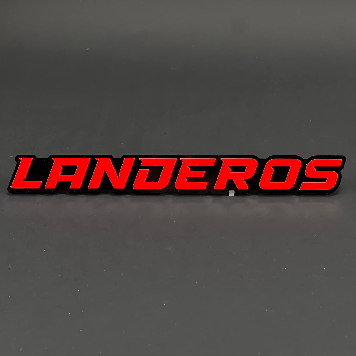 1PC LANDEROS 3D Acrylic Badge - Car Truck Emblem Fender Tailgate Trunk Sticker