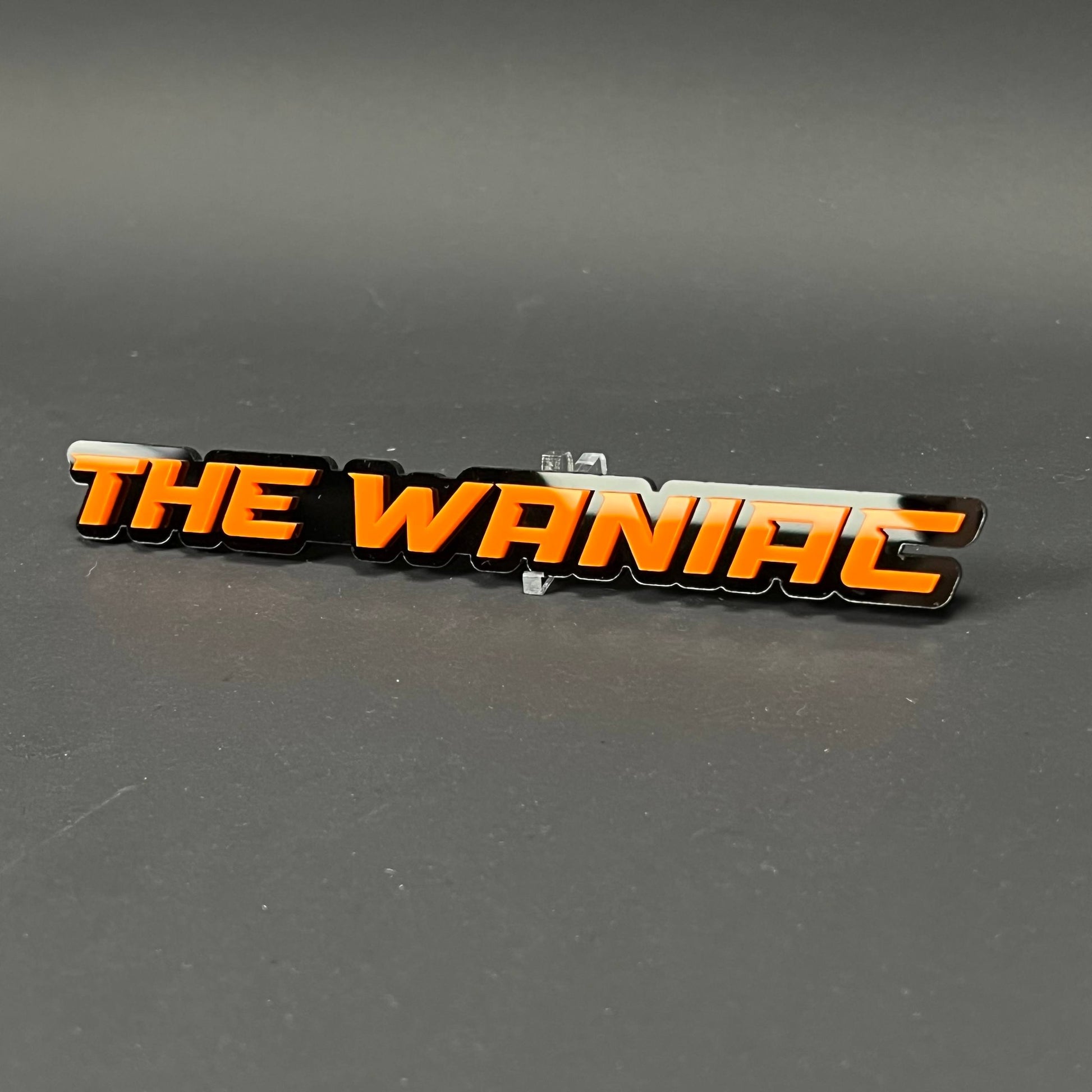 1PC THE WANIAC 3D Acrylic Badge - Car Truck Emblem Fender Tailgate Trunk Sticker