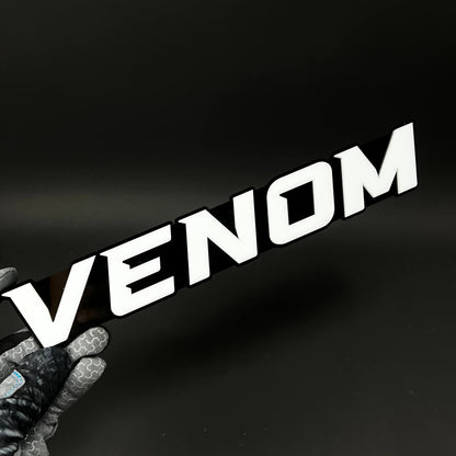 1PC VENOM 3D Acrylic Badge - Car Truck Emblem Fender Tailgate Trunk Sticker