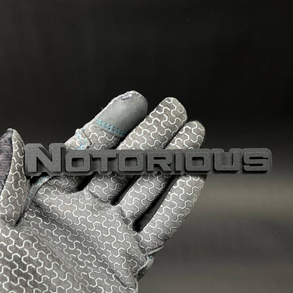 1PC Notorious 3D Acrylic Badge - Car Truck Emblem Fender Tailgate Trunk Sticker