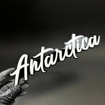 1PC Antarctica 3D Acrylic Badge - Car Truck Emblem Fender Tailgate Trunk Sticker