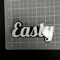 1PC Easty 3D Acrylic Badge - Car Truck Emblem Fender Tailgate Trunk Sticker