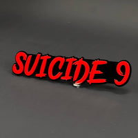 1PC SUICIDE 9 3D Acrylic Badge - Car Truck Emblem Fender Tailgate Trunk Sticker