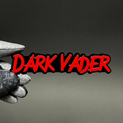 1PC DARK VADER 3D Acrylic Badge - Car Truck Emblem Fender Tailgate Trunk Sticker