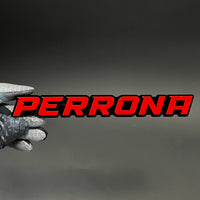 1PC PERRONA 3D Acrylic Badge - Car Truck Emblem Fender Tailgate Trunk Sticker