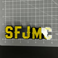 1PC SFJMC 3D Acrylic Badge - Car Truck Emblem Fender Tailgate Trunk Sticker