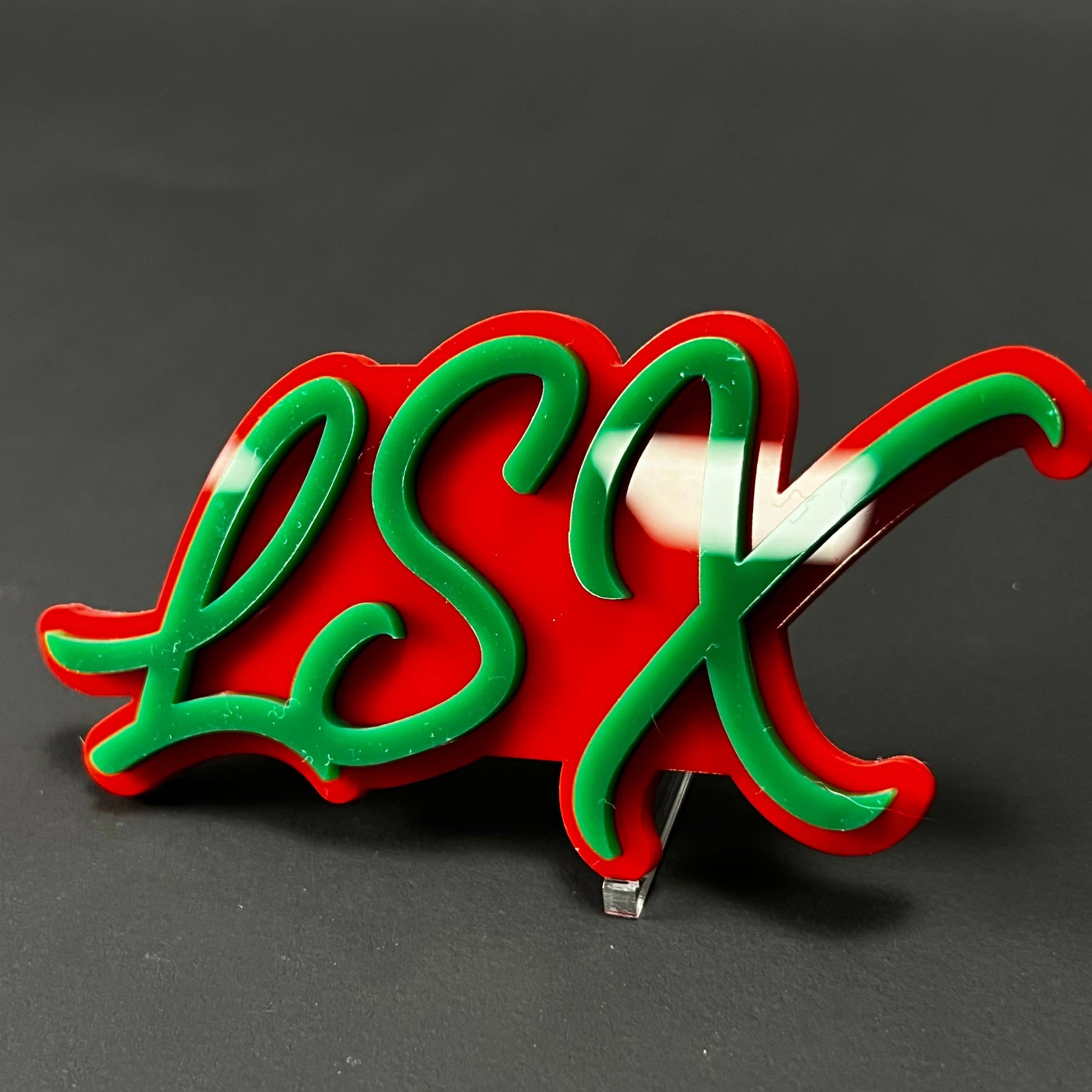 1PC LSX 3D Acrylic Badge - Car Truck Emblem Fender Tailgate Trunk Sticker