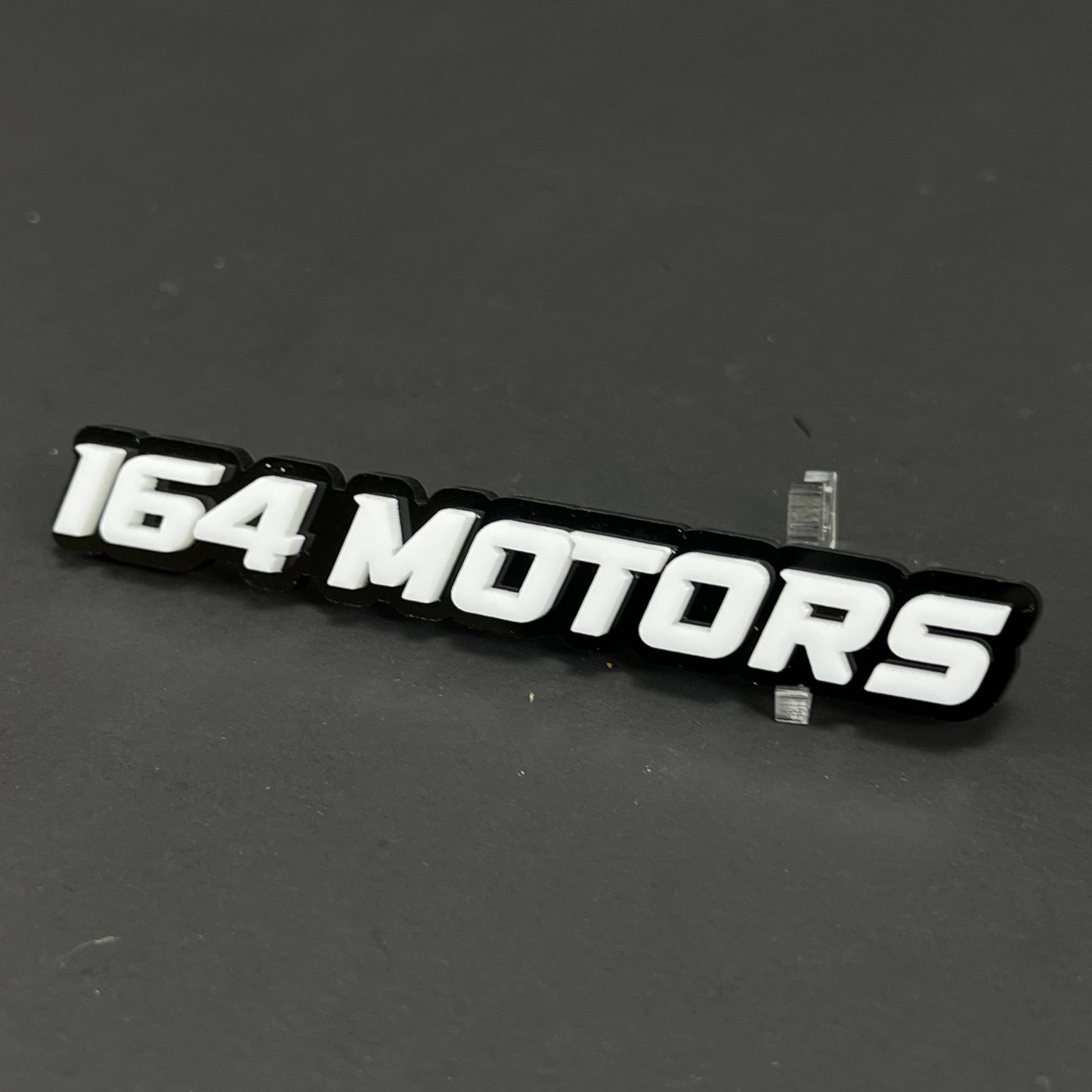 1PC 164 MOTORS 3D Acrylic Badge - Car Truck Emblem Fender Tailgate Trunk Sticker