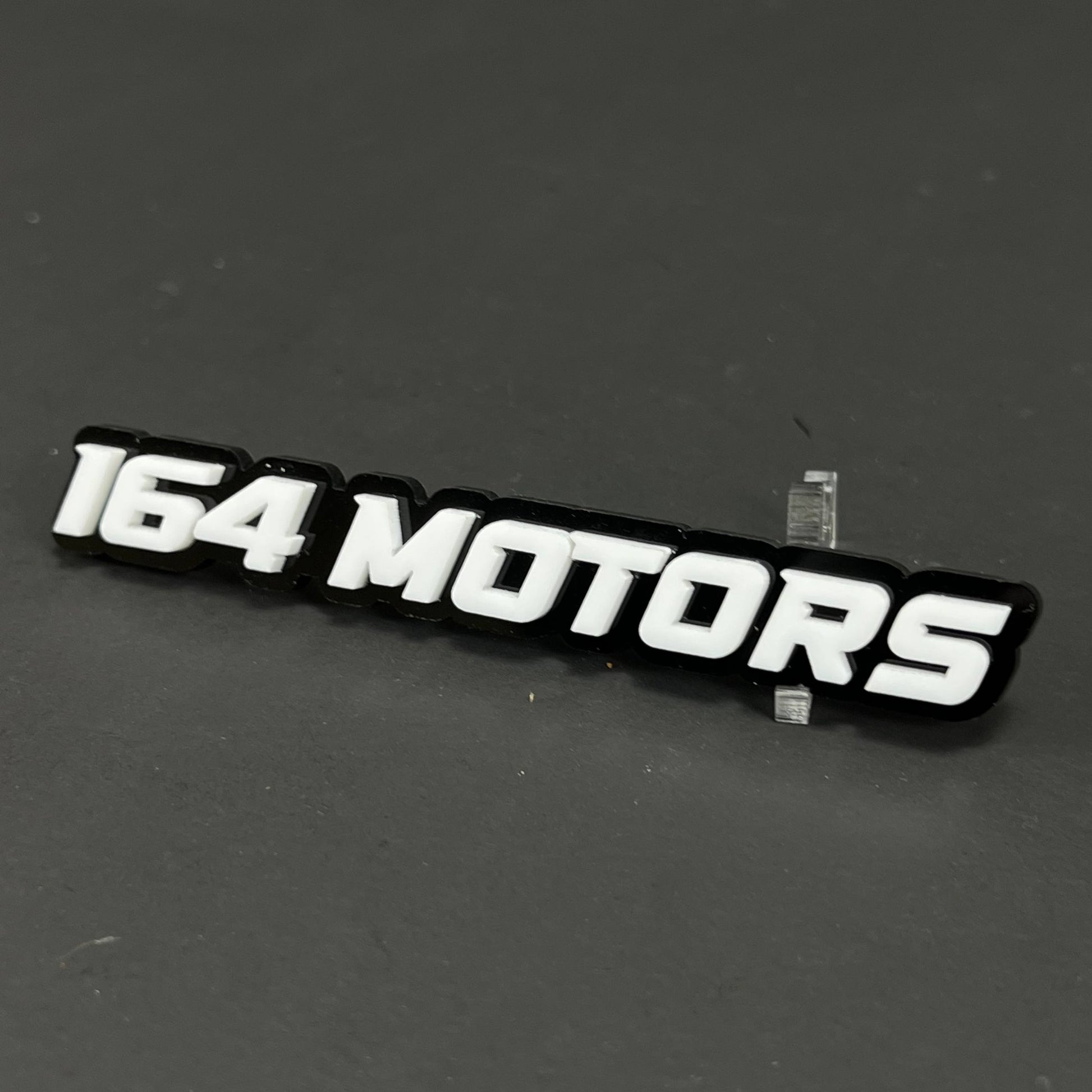 1PC 164 MOTORS 3D Acrylic Badge - Car Truck Emblem Fender Tailgate Trunk Sticker
