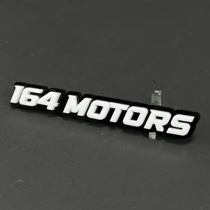 1PC 164 MOTORS 3D Acrylic Badge - Car Truck Emblem Fender Tailgate Trunk Sticker