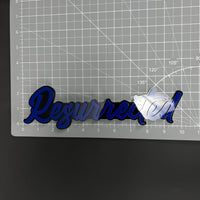 1PC Resurrected 3D Acrylic Badge - Car Truck Emblem Fender Sticker