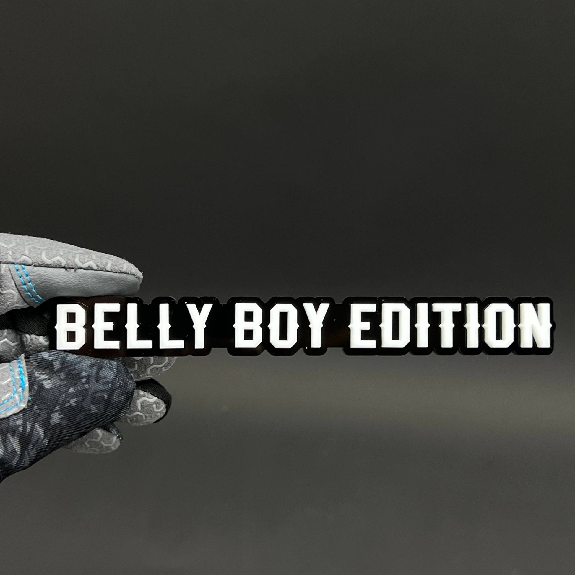 1PC BELLY BOY EDITION 3D Acrylic Badge - Car Truck Emblem Fender Sticker