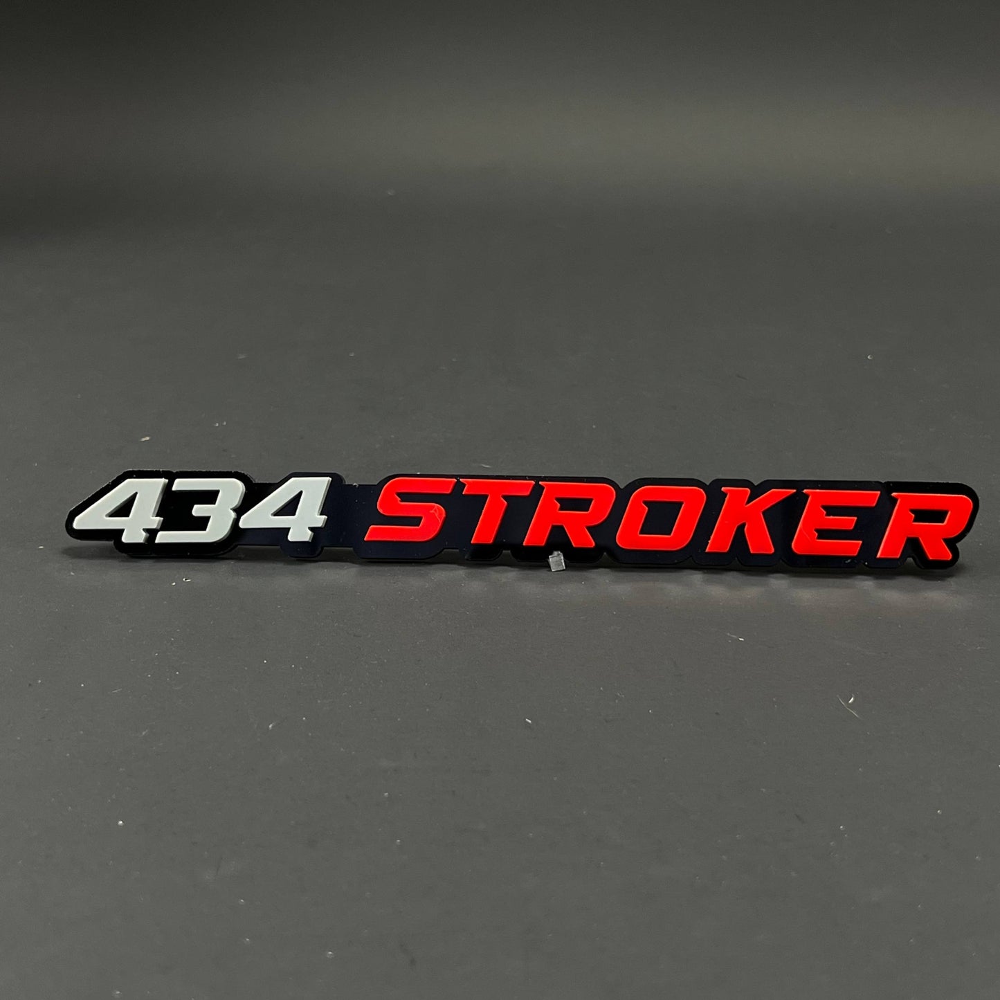 1PC 434 STROKER 3D Acrylic Badge - Car Truck Emblem Fender Sticker