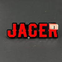 1PC JAGER 3D Acrylic Badge - Car Truck Emblem Fender Tailgate Trunk Sticker